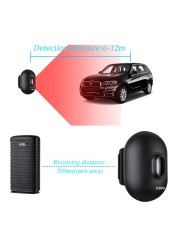 2022 KERUI DW9 Wireless Driveway Security Alarm Waterproof PIR Motion Detector Garage Welcome Burglar Alarm System Safe Patrol