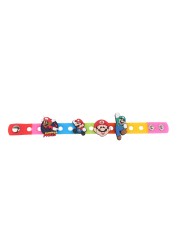 20pcs Cartoon Super Mario Luigi Mushroom PVC Shoe Charms Garden Croc Shoe Accessories Charms Buckle Fit Croc JIBZ Children Party