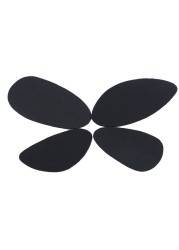 Fan-shaped men and women leather soles anti-slip stickers anti-wear protection film shoes