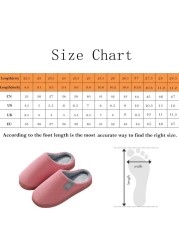 Men Slippers Solid Color Autumn And Winter Home Slippers For Men Warm Indoor Beadroom Slides Men Stripe Cotton Slippers