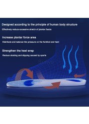 Medical Insoles Silicone Flat Feet Orthotic Insoles Plantar Fasciitis Pain Relief Foot Care Metatarsal Pad