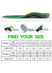 IFITNA Arch Support Orthotic Insoles for Plantar Fasciitis Heel Pain Flat Feet Men Woman Outdoor Sports Orthopedic Shoe Inserts