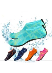 Printed Diving Shoe Covers Snorkeling Socks Swimming Socks Beach Diving Socks Coral Shoe Covers 2022