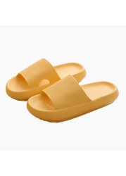 Home Slippers Summer Thick Platform Women Sandals Indoor Bathroom Non-slip Slides EVA Slippers Ladies Mens Shoes Dropshipping