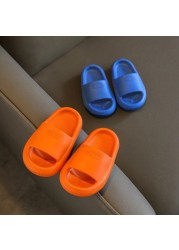 Beach Slippers Children Girls Home Shoes Summer Flip Flops Thick EVA Soft Cushion Slides Outdoor Slippers Zapatillas chausiras