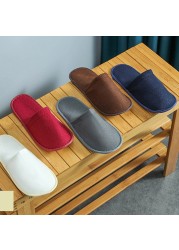 Disposable slippers non-slip thick slippers comfortable home travel portable thin bottom slippers zapatos mujer zapatillas casa