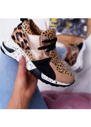 Women Spring Autumn Thick Sole Sneakers Woman Height Increasing Shoes Platform Sneakers Big Size 35-43 Female Sneakers