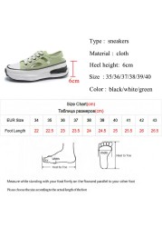 Lucifer Hollow Out Canvas Sneakers Women 2021 Fashion Lace Up Thick Bottom Vulcanize Shoes Woman Non-slip Platform Sandals Lady