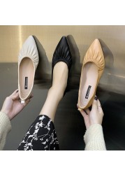 Summer ballet flats for women flat shoes designer loafers ladies woman slip on casual shoes walking moccasins loafers