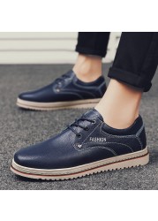 Men's Casual Shoes Luxury Brand Loafers Formal Work Shoes 2020