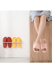 Women Summer Shoes Bathroom Slippers Lovers Sandals Indoor Fashion Home Slippers Non-slip Floor Casual Toilet Slippers Dropship