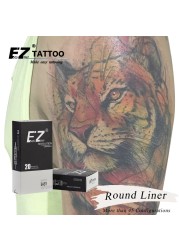 EZ Revolution Tattoo Cartridge Needle Liner Round (RL) #12 (0.35mm) #10 (0.30) Long Taper Rotary Machine Supply 20pcs/box