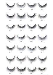 Wholesale 2/5/50 Boxes 3D Mink Eyelashes Natural Thick False Mink Eyelashes Lashes Soft False Eyelashes Wispy Makeup Cilios E01 E08