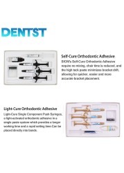 Orthodontic Direct Bonding System Blue Self-light Curing Dental Glue Adhesive for Braces Ortodoncia Dental Decoration