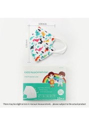 Baby KN95 Mask Unicorn 5 Layers Face Mask KN95S Respirator FPP2 Children Dinosaur Masks Individual Package Fast Delivery Neos