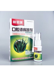 30ml Natural Herbal Oral Ulcer Spray Treatment Oral Severe Pain Irritation Oral Ulcer