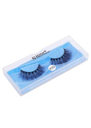 1 Box Mink Eyelashes Handmade Makeup Natural Long False Eyelashes 3D Mink Eyelashes