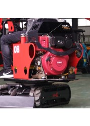 TE-08 0.8 Ton Mini Excavator Newest Mini Hydraulic Crawler Excavator Garden Digger Digging Machine With CE ISO