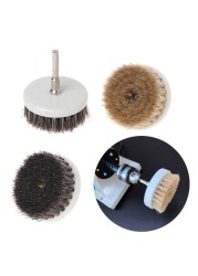 Brush head for carpet and bathroom cleaning, white, soft, 60 mm, new