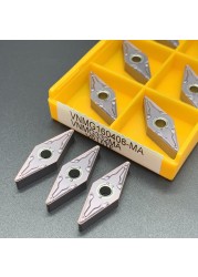 VNMG160404 VP15TF UE6020 Carbide Tokarnyy Turning Insert Original High Quality Cylindrical Turning Tool CNC VNMG160408 US735