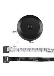 60 Inch Body Tape Measure Tailor Tape Ruler Measure For Sewing Tailor Fabric Measurements Tape Retractable Home Tape Ruler Tool