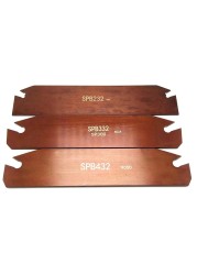 SPB26-2 SPB26-3 SPB26-4 SPB32-2 SPB32-3 SPB32-4 For Slitting Blades SP200 SP300 SP400 Turning Tools CNC Tool SPB Cutting Inserts