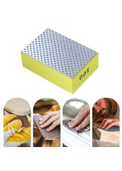 Diamond Hand Polishing Pads Grinding Glass Ceramic Abrasive Block Sanding Stone Diamond Polishing Block Power Tool