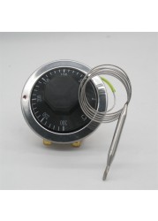 Thermostat-sensor temperature control switch, AC 16A, for electric oven, 50-300C disc, specially designed thermocouple