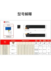 External Thread Turning Tool Holder SSR 1212H16 SER1616H16 SER2020K16 SER2525M16 + 10pcs Carbide Inserts MMT16ER Lathe Tool Parts