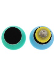 1 inch polishing wheel polishing kit, coarse, medium and fine grinding discs, suitable for RO/DA fine waxing sponge pad