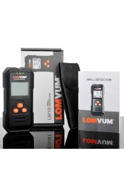 Iron, Copper, Wood Detector LOMVUM Wireless Metal Detector with High Quality LCD Display, Backlight, Depth Tracker, with Whistle