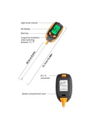 Soil Tester PHP 4 in 1 pH Light Moisture Acidity Tester Soil Tester Moisture Meter Soil Test Kit Plant for Flowers