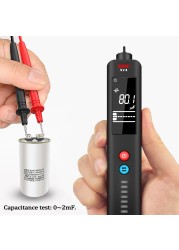 BSIDE Digital Multimeter Pen Multimeter Intelligent DC Voltmeter AC Voltage Meter Auto Voltage Impedance Capacitance Continuity Tester NCV Hz