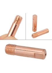 10/20 Gas Valve Tip MB-15AK M6*25mm Welding Torch Contact Tip Gas Valve 0.6/0.8/0.9/1.0/1.2mm