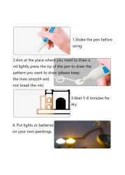 Portable Drawn Circuit Connector Fountain Pen DIY Electronics Programming Projects Circuit Repair Connector Paint Pen