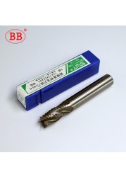 BB Roughing End Cutter HSS Cutters 4 Flute 5mm to 45mm Saw Metal Blade Machining Inch & Iso 6mm 8mm 10mm 12mm 16mm