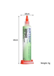 100% Original AMTECH NC-559-ASM 10cc SMD Welding Flux Soldering Paste Soldering Paste 183 Welding Kit