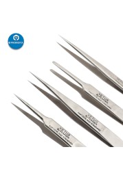 Anti-static tweezers, stainless steel tweezers, eyelash extensions, electronic assembly, telephone logic board, maintenance