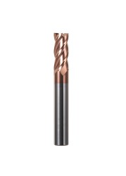 HRC55 Solid Carbide End Mill 1 2 4 5 6 8 10 12mm 4Flutes Milling Cutter Alloy Tungsten Steel Cutting Tool CNC Maching Endmills