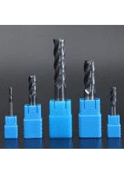 1 قطعة Endmill طحن أدوات 2 الناي HRC50 4 الناي التنغستن الصلب طحن القاطع نهاية مطحنة المعادن القاطع 6 مللي متر 8 مللي متر 10 مللي متر 12 مللي متر 14 مللي متر 16 مللي متر