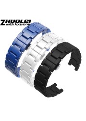 High quality ceramic bracelet for GC watches, ceramic serrated bracelet, fashion