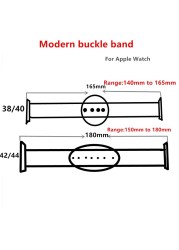 حزام من الجلد ل سوار ساعة يد آبل 45 مللي متر 41 مللي متر 44 مللي متر 40 مللي متر 42 مللي متر 38 مللي متر الحديثة نمط مشبك الجلود سوار iWatch سلسلة SE 6 7 الفرقة