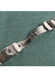 20mm 316L Stainless Steel Solid Band Bracelet for Seiko 49X8JG SKX779 SKX779K SKX781 SKX791S KXA43 SKXA45