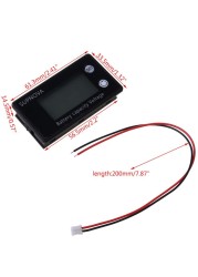 DC 8V-100V LiFePO4 Lithium Lead Acid Battery Capacity Indicator