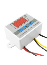 Easily Carry Temperature Controller 10A Thermostat Control W3002 Digital Switch With Probe Sensor Lightweight Instrumentation