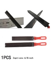 6/8 inch diamond shaped files for sharpening and straightening hand saw wood carving metal grinding glass carpentry