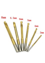 1PC Cobalt Drill Bit Set Spiral Screw Metric Composite Tap Drill Bit Tap Twist Drill Bit Set Drill Bits Polishing Tools