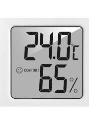 LCD Electronic Digital Temperature Hygrometer Hygrometer Thermometer Hygrometer for Home Office Instrument Temperature Hygrometer