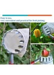 1pc High Altitude Fruit Picker Catcher Fruit Picking Tool Gardening Farm Garden Hardware Picking Device Garden Tool