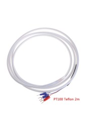 Dropshipping 2M PTFE PT100 RTD 3 Wire Temperature Sensor Oil Waterproof Anti-Corrosion